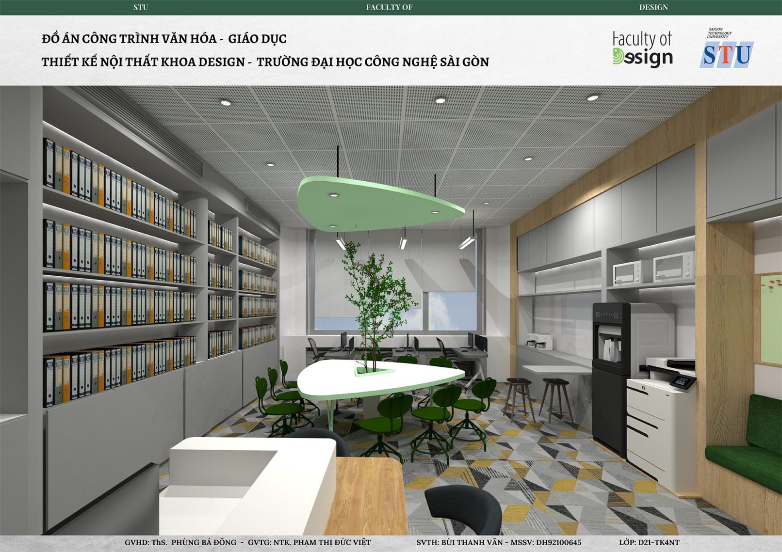 Buổi Chấm Đồ Án Nội Thất Công Trình Văn Hóa Giáo Dục - Khoa Design STU ...